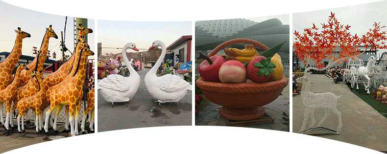 仿真景觀擺件，卡通景觀雕塑